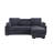 Savannah Modular Corduroy Sectional Sofa With Ottoman-903825704