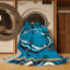  Washable Leaping Dolphins Hawaiian Area Rug-1546028919