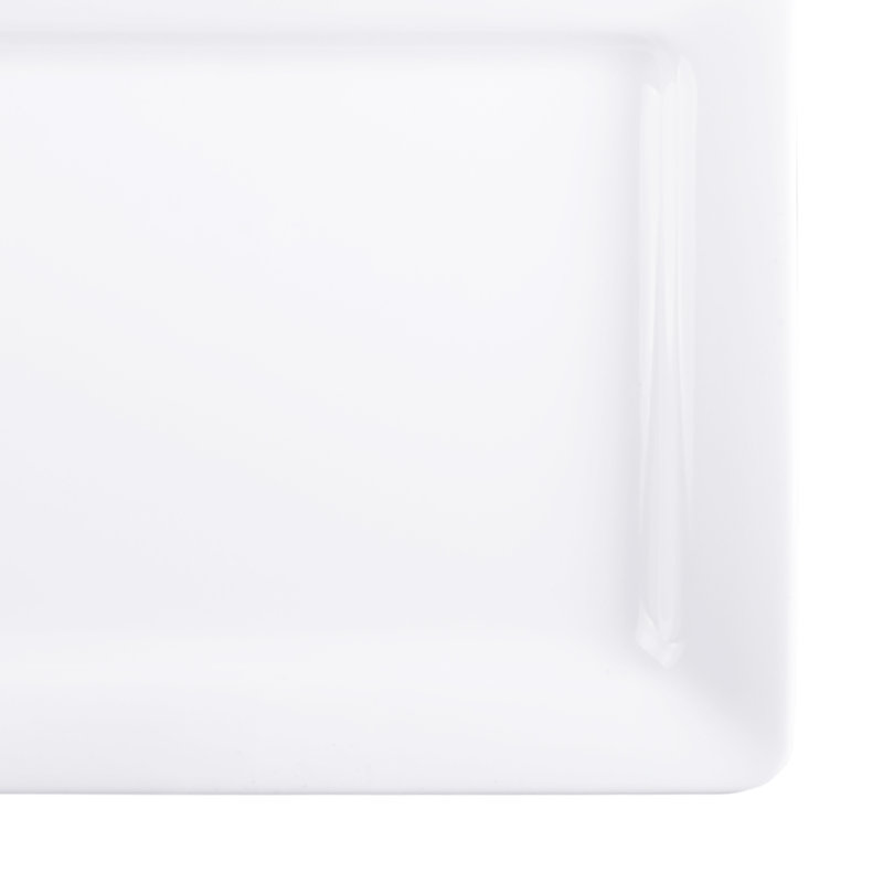 Elite Global Solutions Vogue Melamine Platter, 1.13" H x 13" W x 7" D