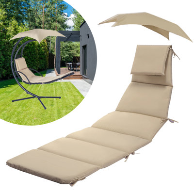 Nagina Outdoor 2'' Chaise Lounge Seat / Back Cushion