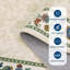 Rectangle Floral Area Rug-805193443-805193445