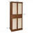 4 Door Cabinet With 1 Drawer, With 4 Adjustable Inner Shelves, Storage Cabinet-784050069