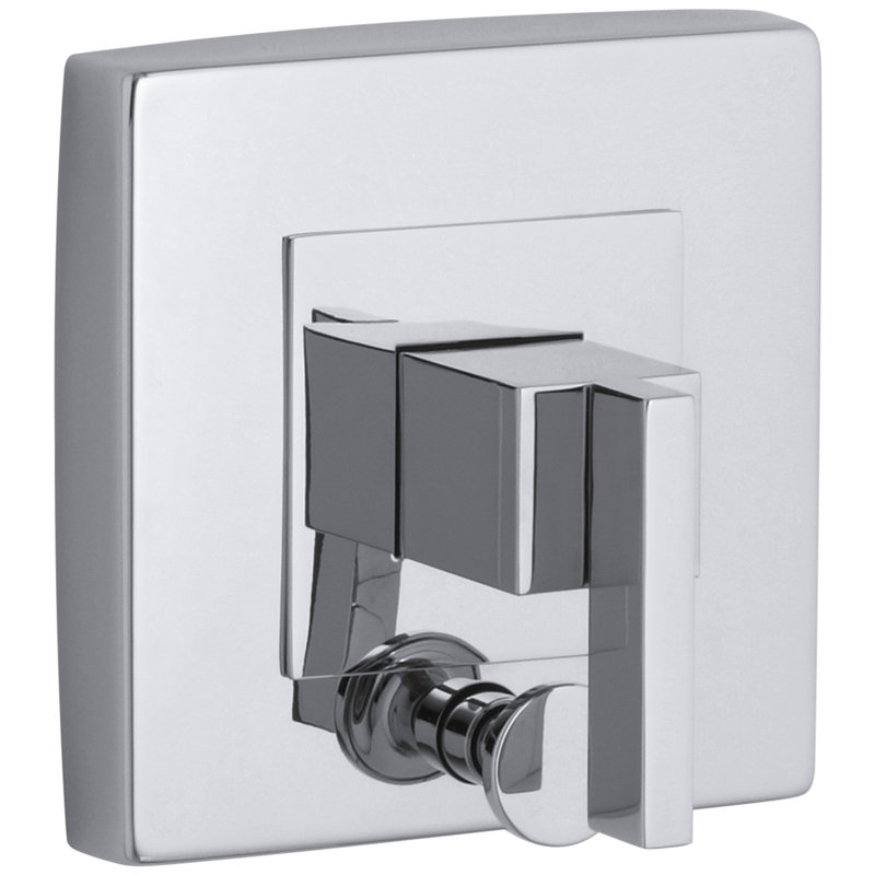 Loure Rite-Temp Valve Trim with Diverter, Polished Chrome