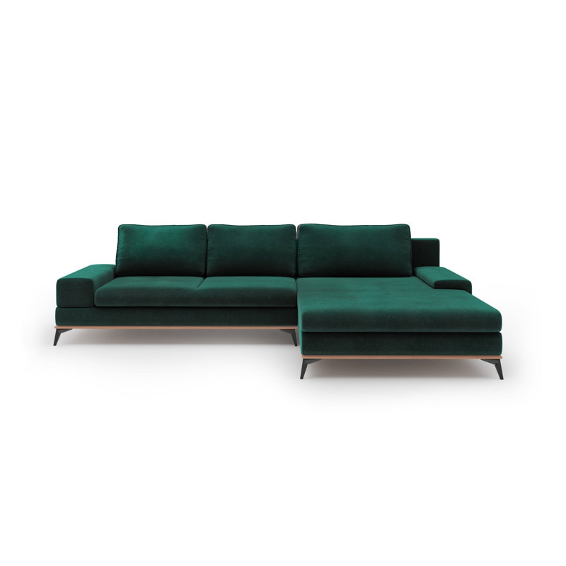 Cuiksa 5 Seater Sofa Bed, Right Hand Facing, Green