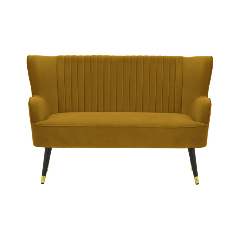 Burnette Sofa, Mustard Yellow