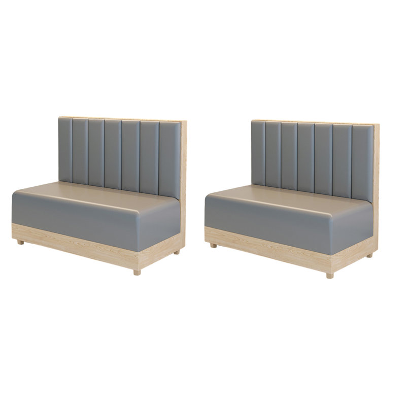 Banc rembourré en similicuir Modern Modern