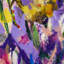 Gathering the Violetsb Wrapped Canvas Painting