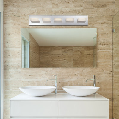 Olsen Chrome Vanity Light 