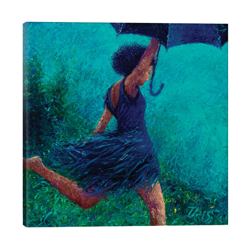 Iris Scott - Wrapped Canvas Print, 45.72 cm H x 45.72 cm W x 3.175 cm D
