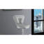 Tabouret de bar moderne et élégant (2) - Similicuir gris, base, structure en métal pour les tabourets contemporains 2 pièces, base avec