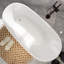Baignoire de trempage autoportante en acrylique 59 po. X 29,13 po.-101947306