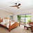 52" 3 - Blade LED Standard Ceiling Fan with Remote Control and Light Kit Included-723546620