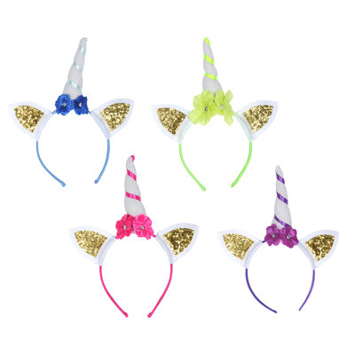 Bandeaux de licorne scintillants