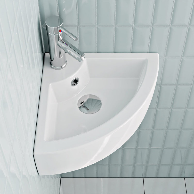 43.5mm Single Bathroom Vanity with Ceramic Basin