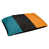 Bleu foncé/noir foncé/orange brûlé sélectionné