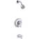 Coralais Rite-Temp Bath And Shower Valve Trim With Lever Handle, NPT Spout And 1.75 Gpm Showerhead