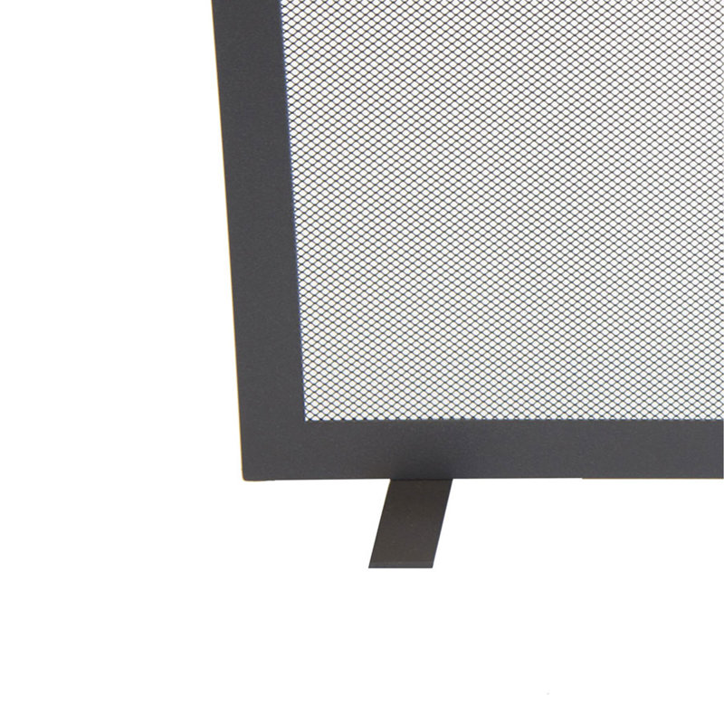 Lucien Iron Fireplace Screen, 51.5cm H x 80cm W x 18cm D