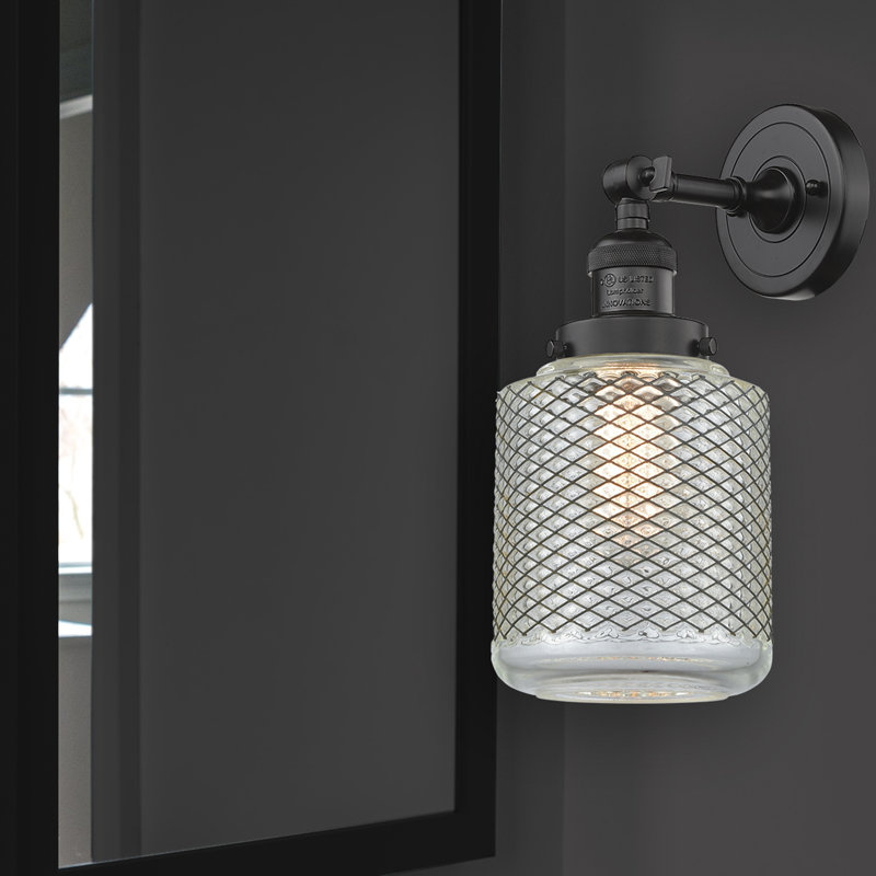 Iyana Dimmable Bath Sconce, Oil Rubbed Bronze, Bulb Not Included