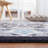 Manado Oriental Gray/Light Blue Area Rug-371049876