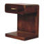 Milesburg 45cm W Solid Wood Bedside Table