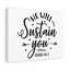 Sustain - Wrapped Canvas Print-262477990