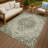 Machine Washable Indoor/Outdoor Chantille ACN2463 Traditional Rug-2027635573-2027635561