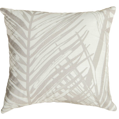  Embroidered Polyester High Performance/Easy Care Throw Pillow