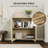 Coffee Bar Cabinet-250401223