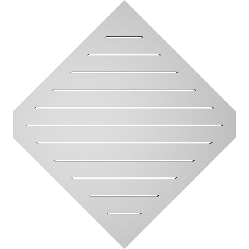 Pente verticale verticale en uréthane Signature, H 1,5 po x l 34 po x L 38 po