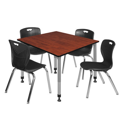 Romig Kee 42" L Breakroom Table and Chair Set
