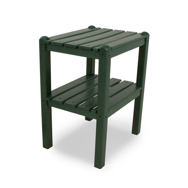 Two Shelf Side Table