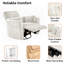 Fauteuil inclinable électrique surdimensionné de 39 po de largeur avec 2 coussins, ports inclinables électriques USB, fauteuil confortable pour le salon de la chambre à coucher-1977352337