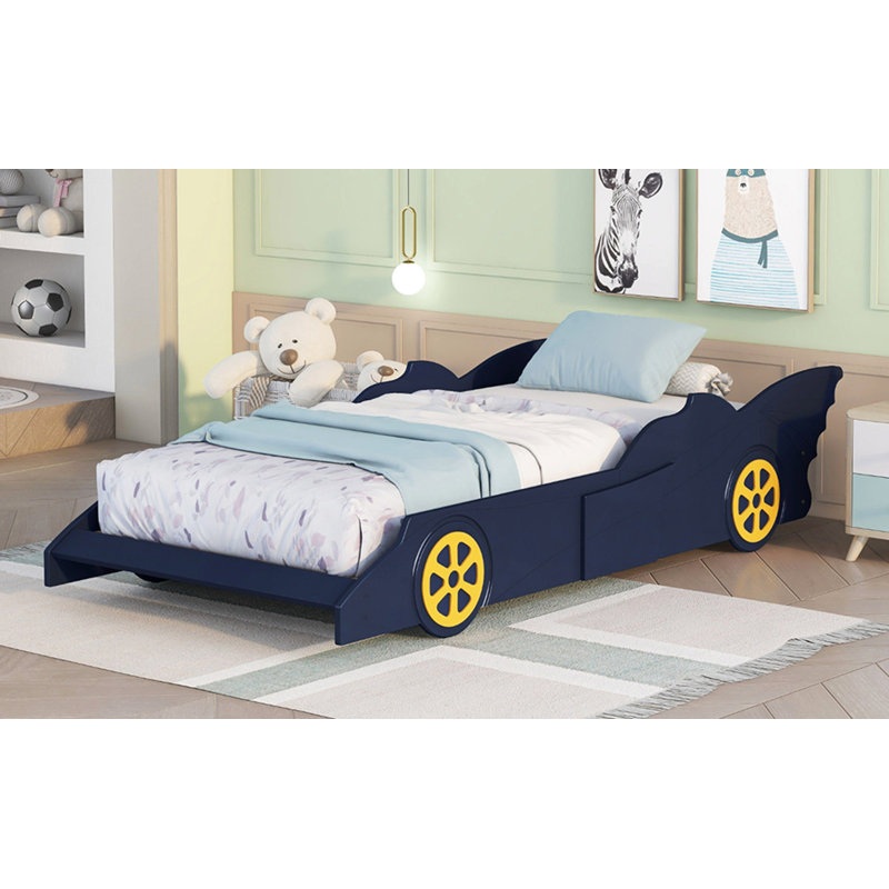 Lit simple Shivan par Latitude Run®, Bleu