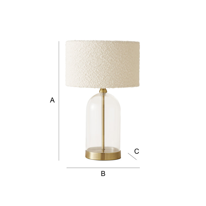 Glass Desk Lamp