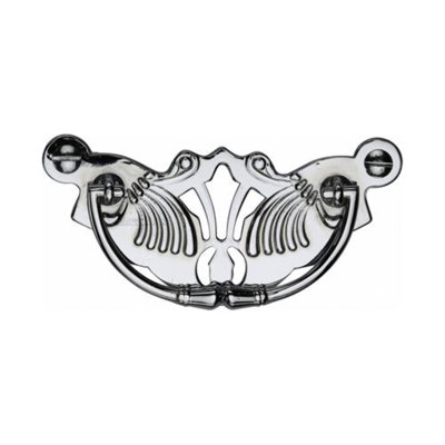 Heritage Cabinet Pull Ornate Plate Design