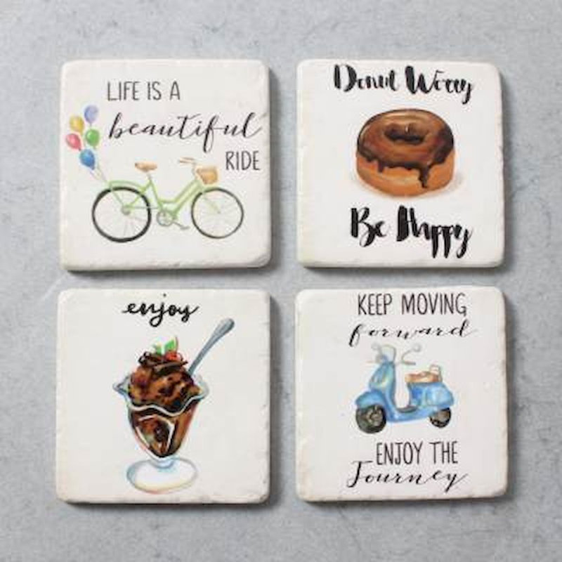 Ensemble de 4 sous-verres picture