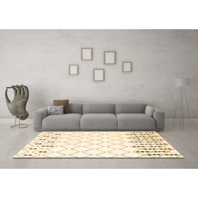 Washable Indoor Rug, Round 8'