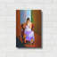 Art luxueux en métal «Lady Sitting On A Chair» par Ata Al «Lady Sitting On A Chair» par Ata Alishahi-101630502