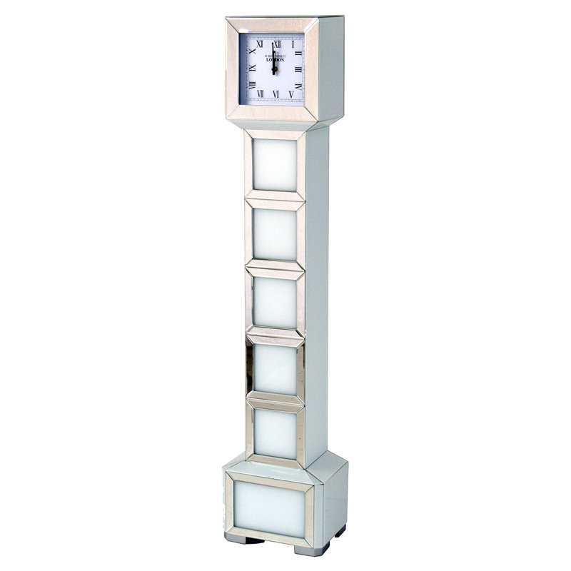 Kara 143cm Glass Floor Clock
