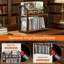 Manufactured Wood,Metal 30.2cm H Media Shelves