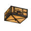 Rustic Lodge 2 - Light Flush Mount