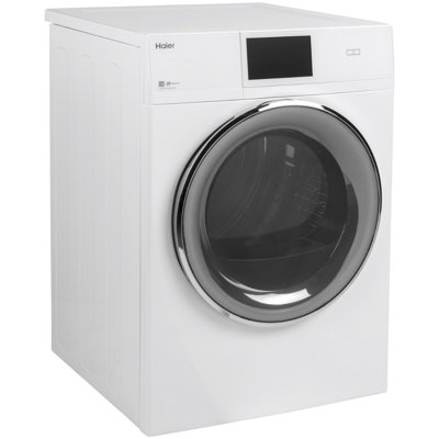 Haier 4,1 pieds Pi. Sécheuse en blanc