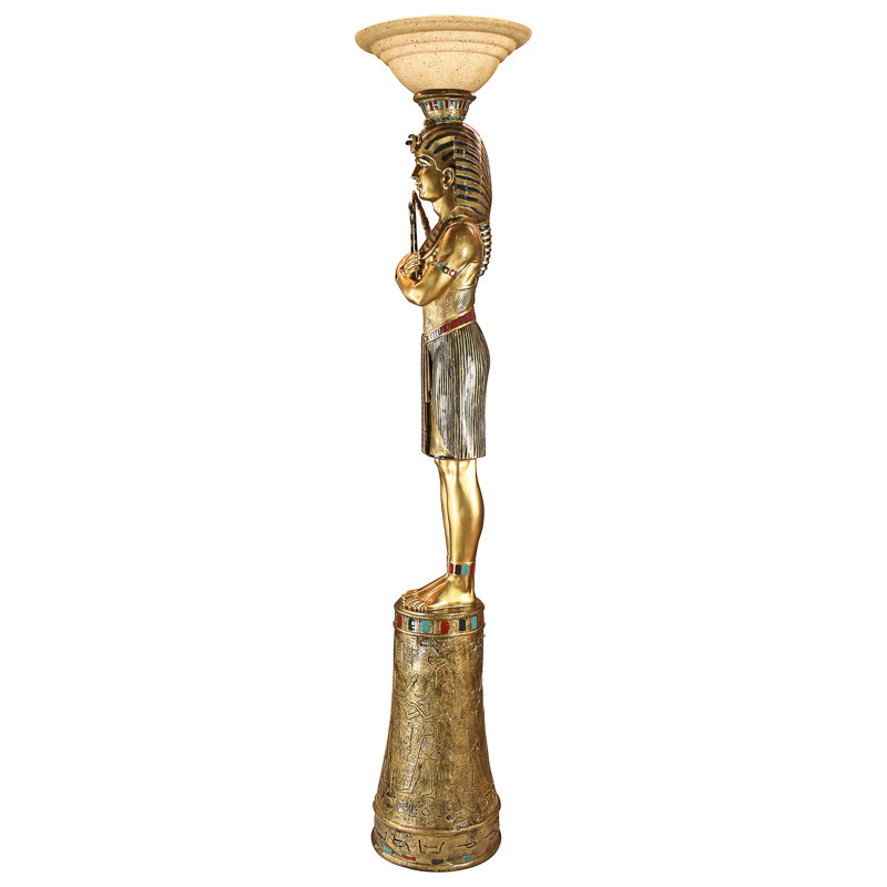 King Tut Torchiere Floor Lamp