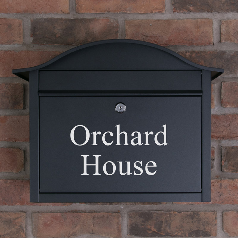 Linets Steel Wall Mounted Letter Box, Yes