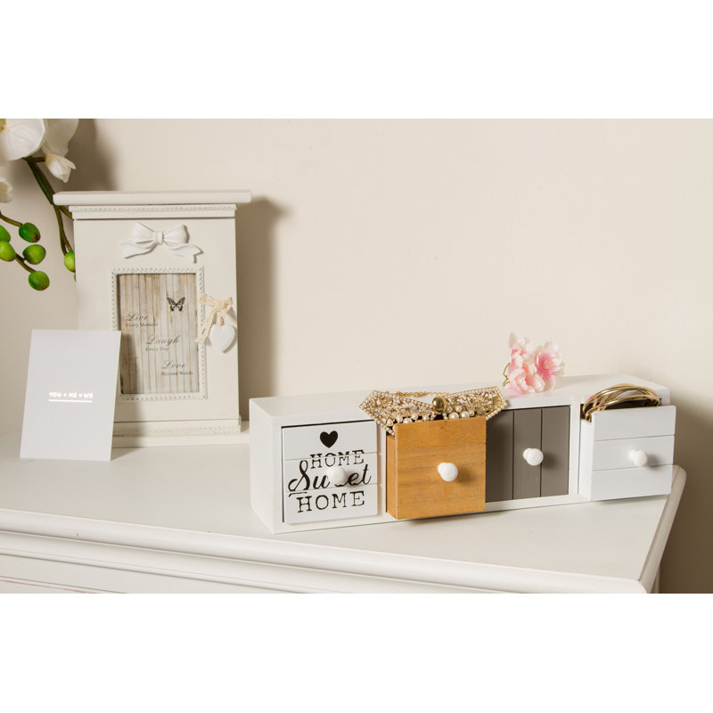 Cocoa West 40cm W 4 - Drawer Chest of Drawers