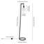 Lampe de travail sur pied 66 po Weston
