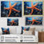 «Antioch Coral Starfish Underwater», reproduction sur toile-195422340-195422339