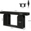 Table basse pratique, console durable, table de couloir minimaliste