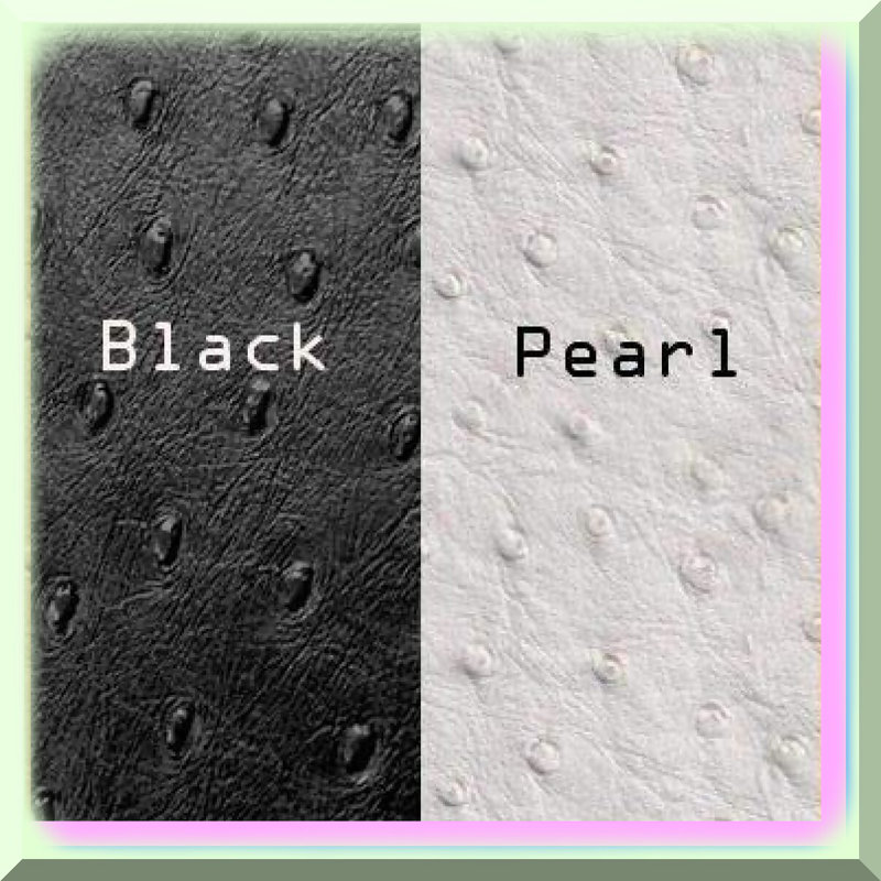 Pearluxe Ostrich Leather Textured Vinyl