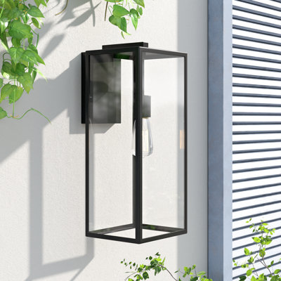 Tangier Dimmable Aluminum Outdoor Wall Lantern